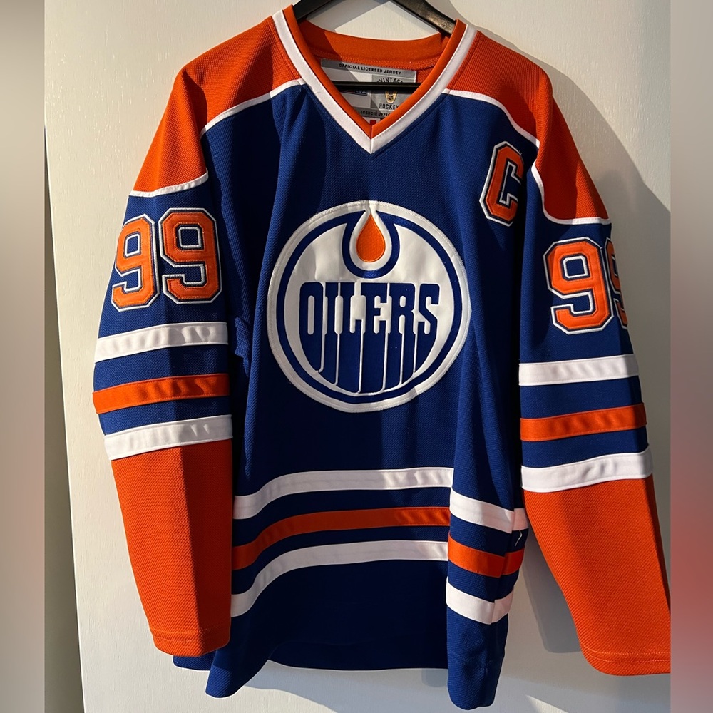 Wayne Gretzky Oilers Jersey PRO SIZE 48